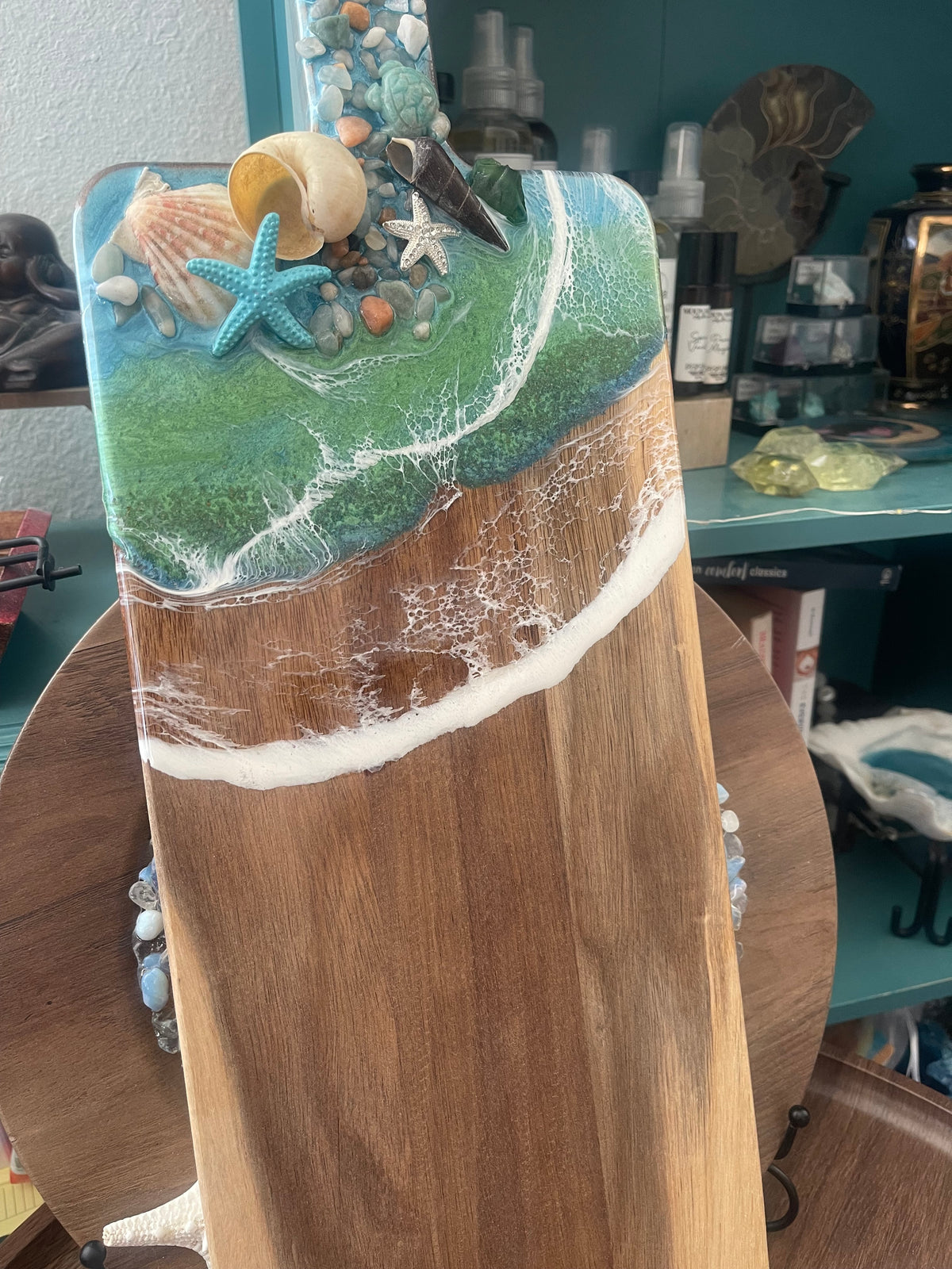 Ocean pour cheeseboard class