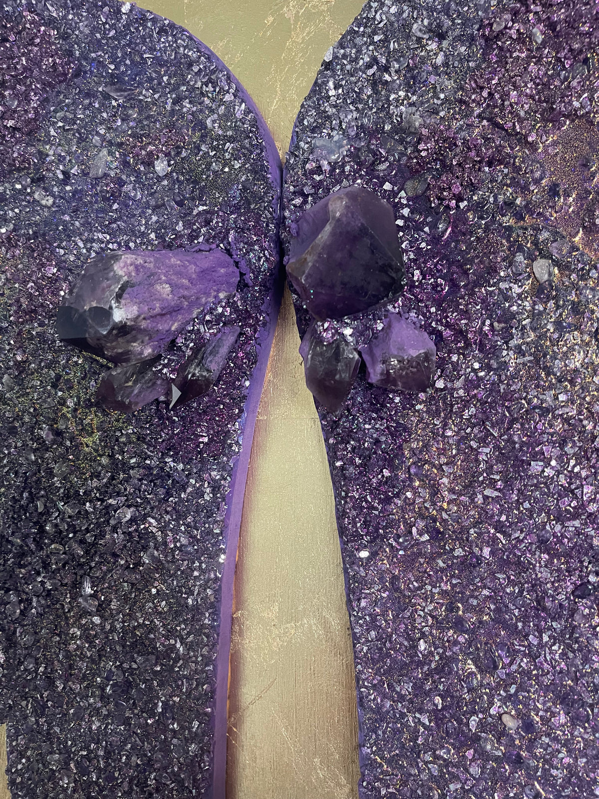 Amethyst Angel Wings painting