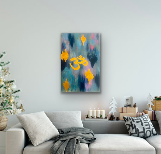 Om gold leaf !!