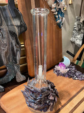 Load image into Gallery viewer, Aura Kyanite crystal water pipe