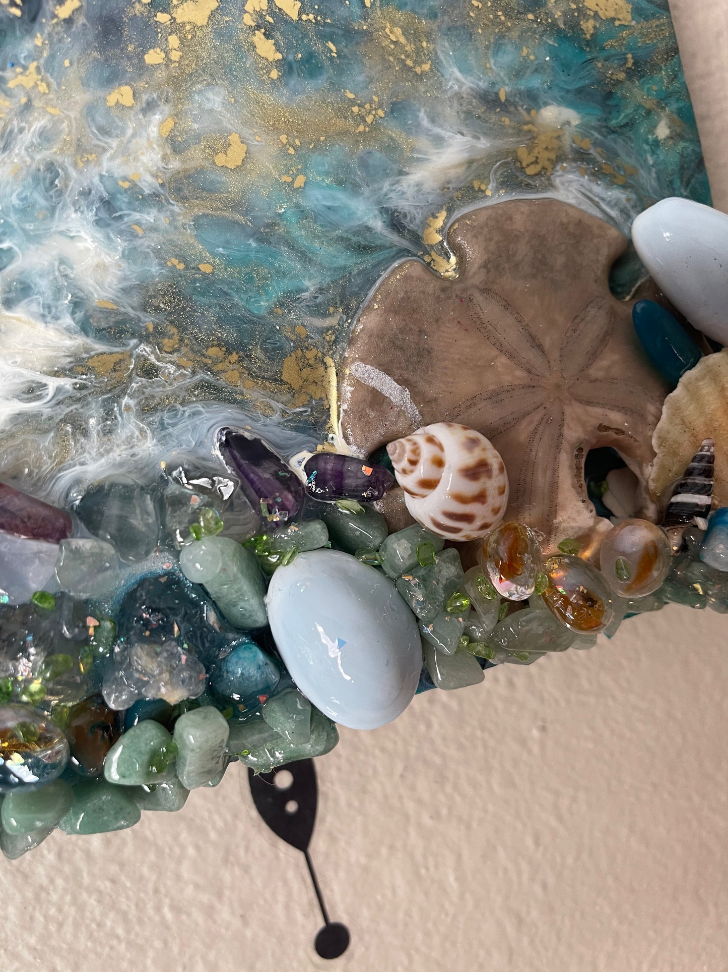 Ocean resin pour Painting