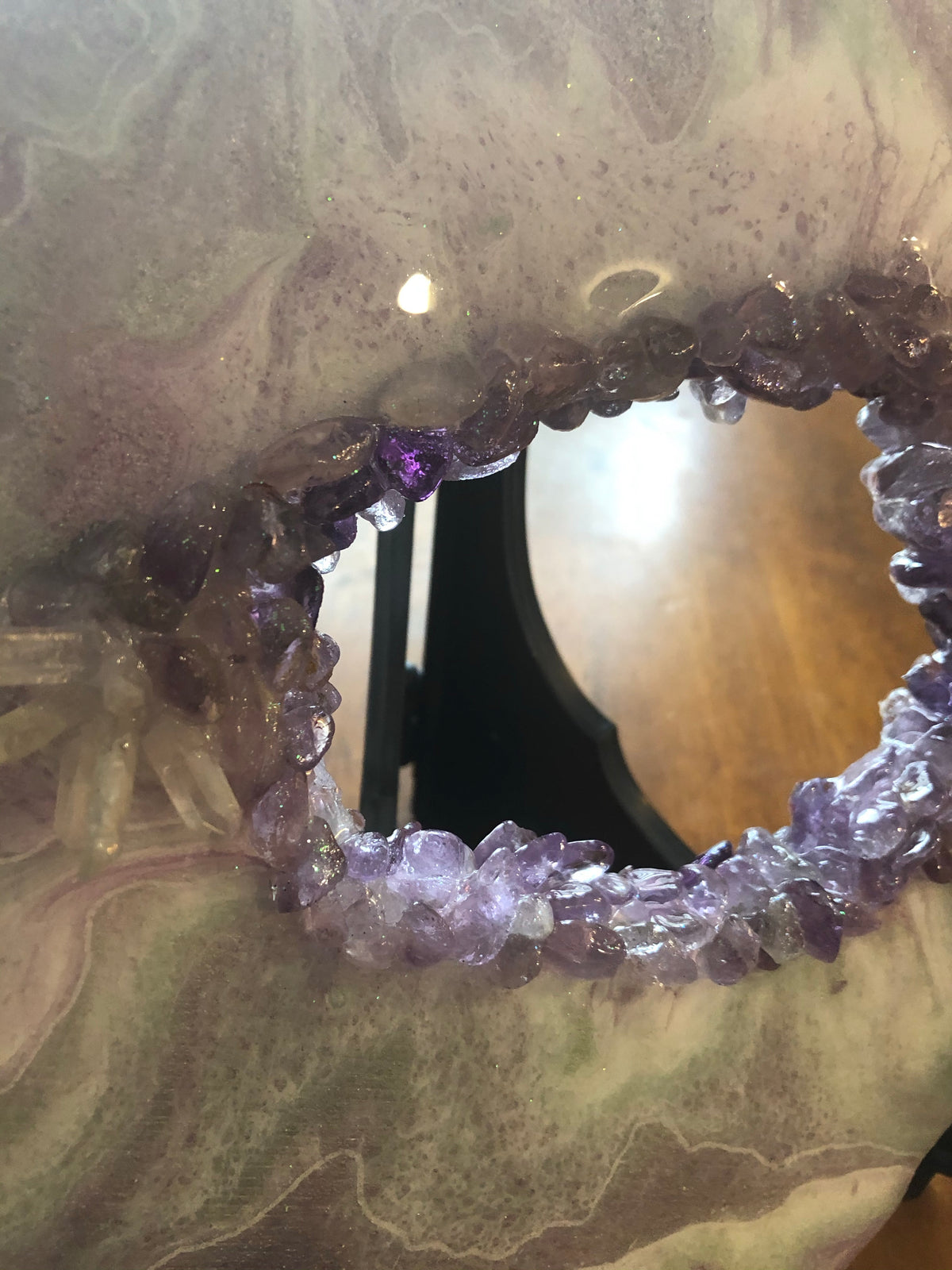 Amethyst geode