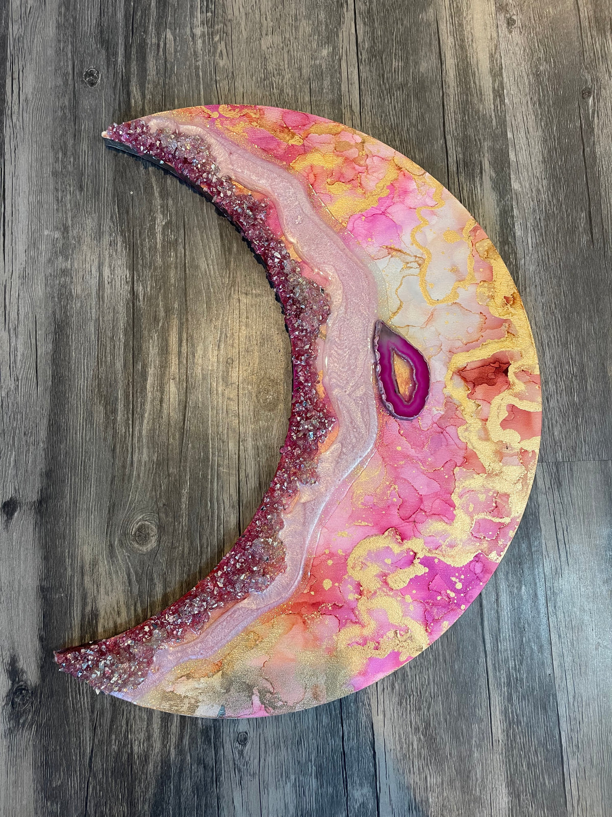Acrylic and Resin Pour Butterfly