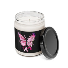 Load image into Gallery viewer, Butterfly Hope Breast Cancer Scented Soy Candle, 9oz