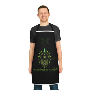 My weirdness is wonderful Apron, 5-Color Straps (AOP)