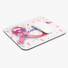 Load image into Gallery viewer, Breast Cancer Ribbon Mouse Pad (Rectangle)