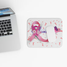 Load image into Gallery viewer, Breast Cancer Ribbon Mouse Pad (Rectangle)