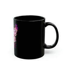 Load image into Gallery viewer, Butterfly Hope Breast Cancer Black Mug (11oz, 15oz)