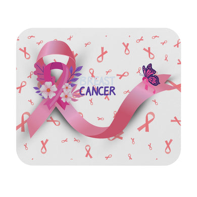 Breast Cancer Ribbon Mouse Pad (Rectangle)