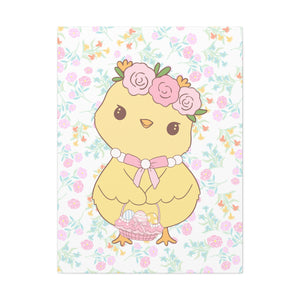 Floral chick Canvas Stretched, 1.5''