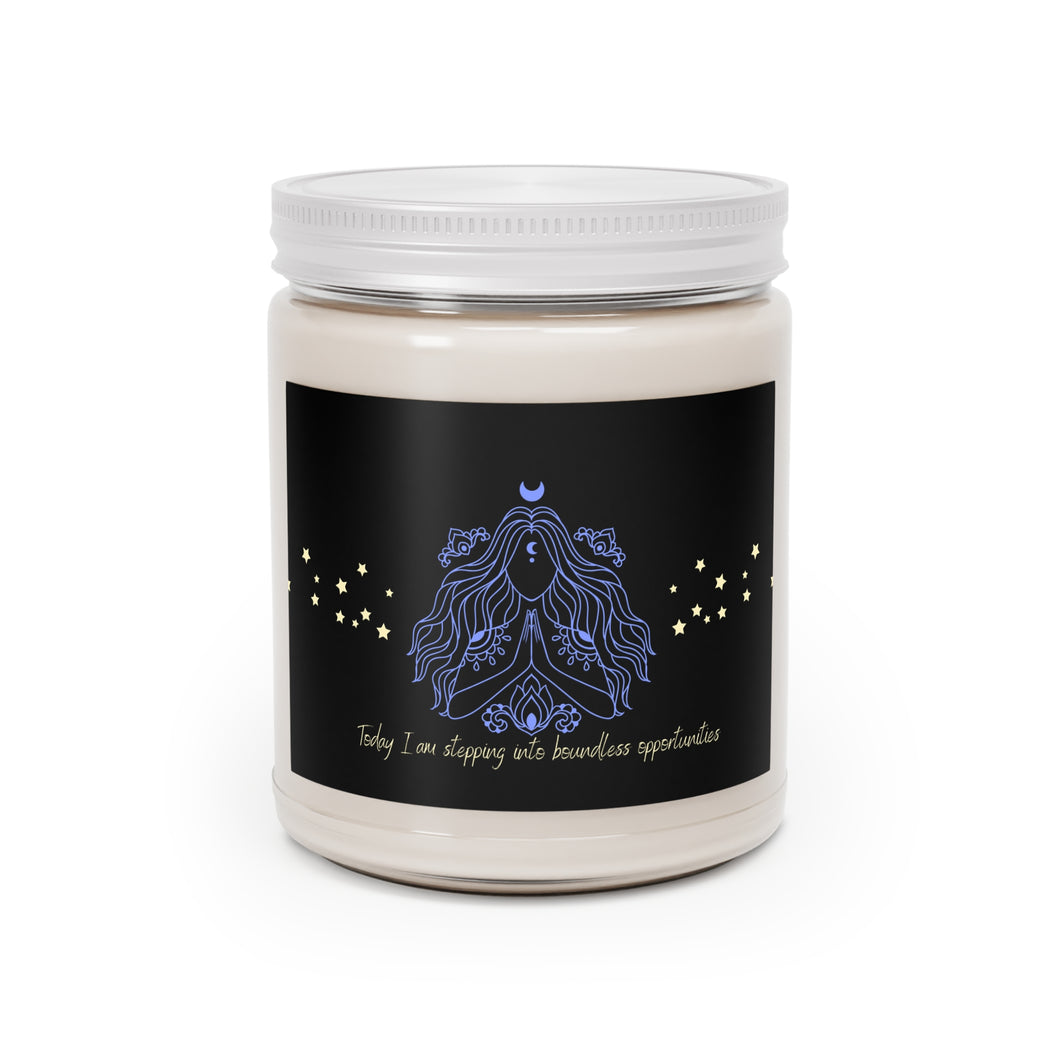 TODAY I AM STEPPING INTO BOUNDLESS OPPORTUNITIES Scented Candles, 9oz