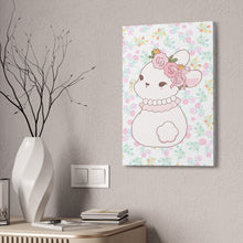 Load image into Gallery viewer, Floral bunny Canvas Stretched, 1.5&#39;&#39;