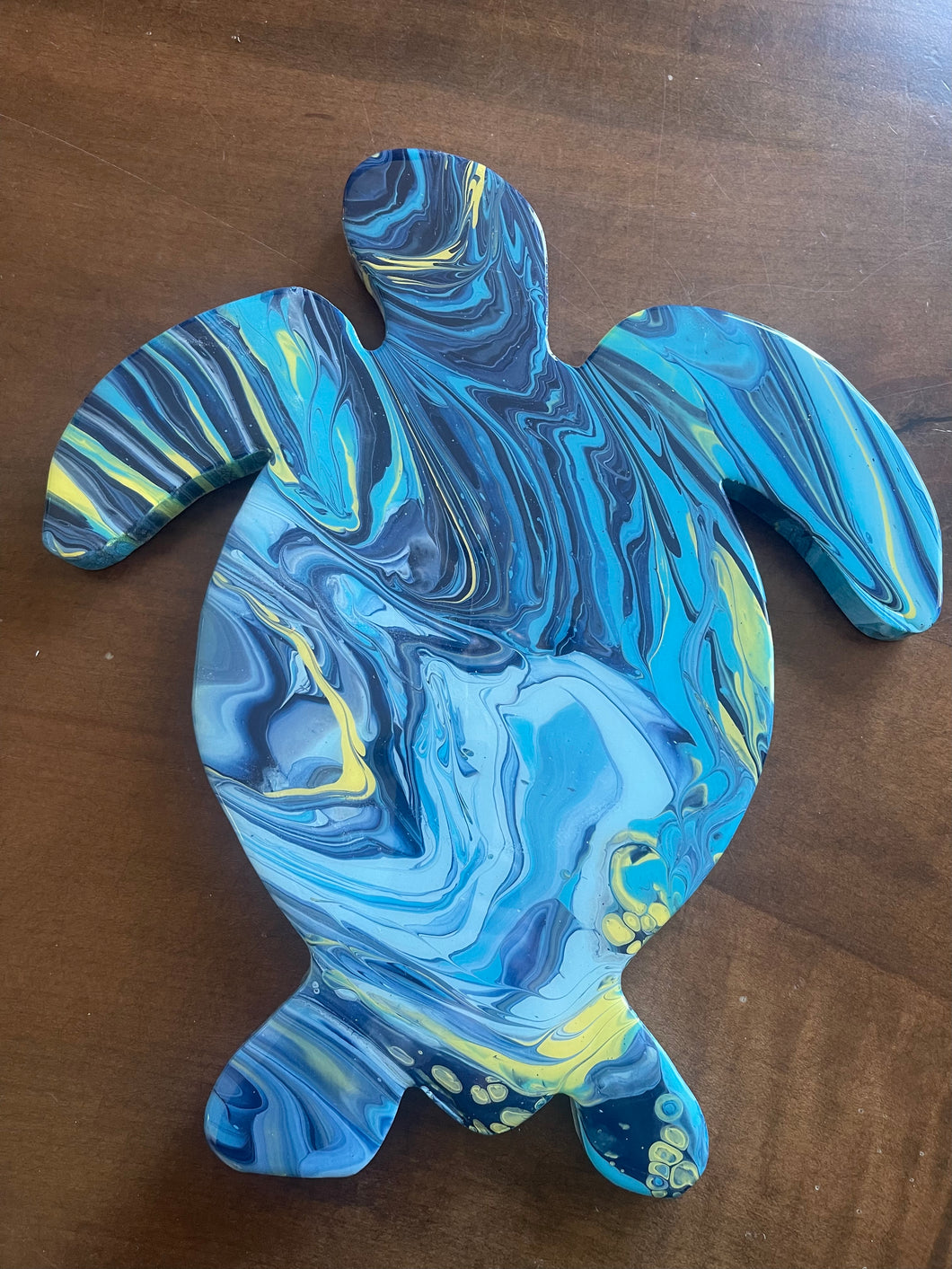 Resin Pour Turtle
