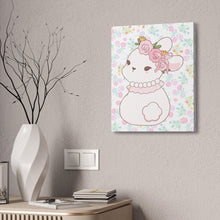 Load image into Gallery viewer, Floral bunny Canvas Stretched, 1.5&#39;&#39;