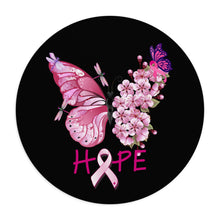 Load image into Gallery viewer, Butterfly Hope Breast Cancer Mouse Pad