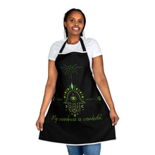 Load image into Gallery viewer, My weirdness is wonderful Apron, 5-Color Straps (AOP)