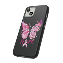 Load image into Gallery viewer, Butterfly Hope Breast Cancer Tough Phone Case