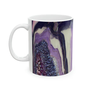 Purple Ceramic Mug, 11oz