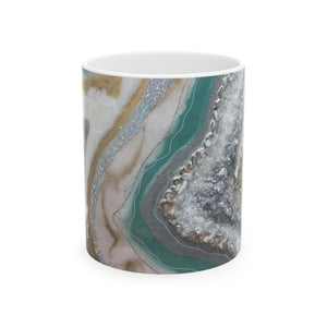 Teal Ceramic Mug, 11oz