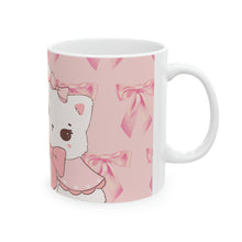 Load image into Gallery viewer, Kitty Ceramic Mug, 11oz