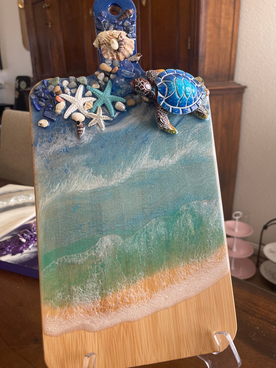 Ocean pour cheeseboard or platter class -Feb 22