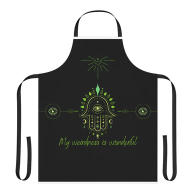 My weirdness is wonderful Apron, 5-Color Straps (AOP)
