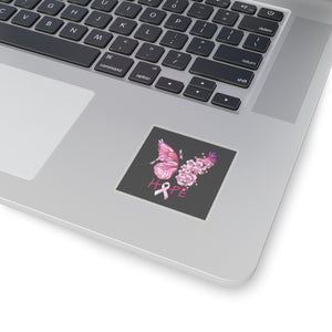 Butterfly Hope Breast Cancer Stickers