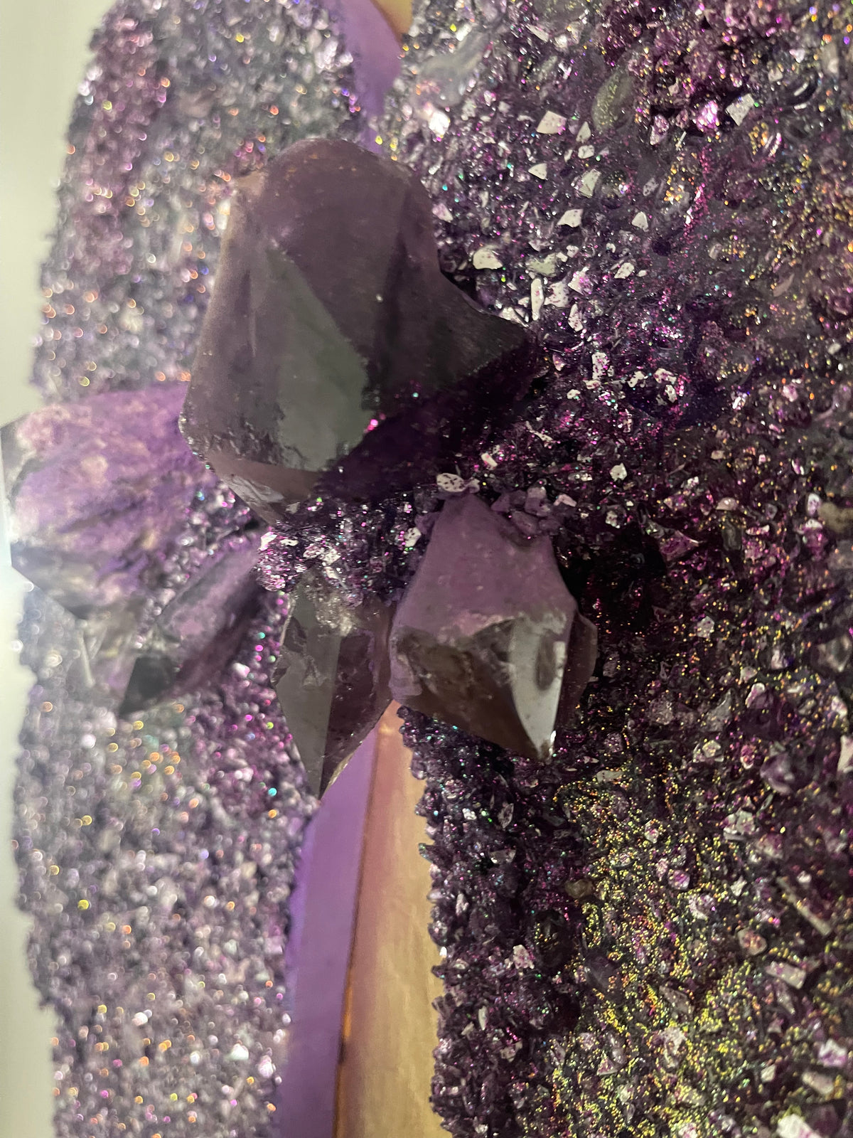 Amethyst Angel Wings painting