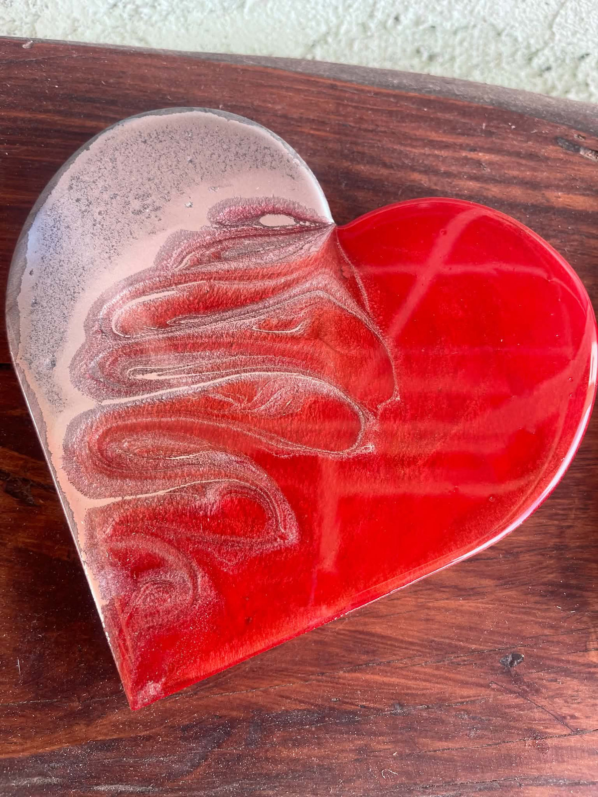 Mini Heart Resin class - ColabCrafts Escondido