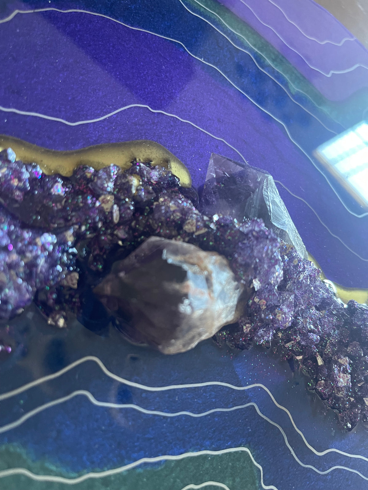 Amethyst Painting