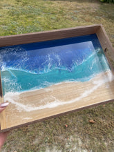 Load image into Gallery viewer, Ocean pour resin tray