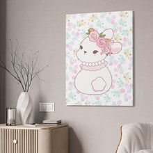 Load image into Gallery viewer, Floral bunny Canvas Stretched, 1.5&#39;&#39;