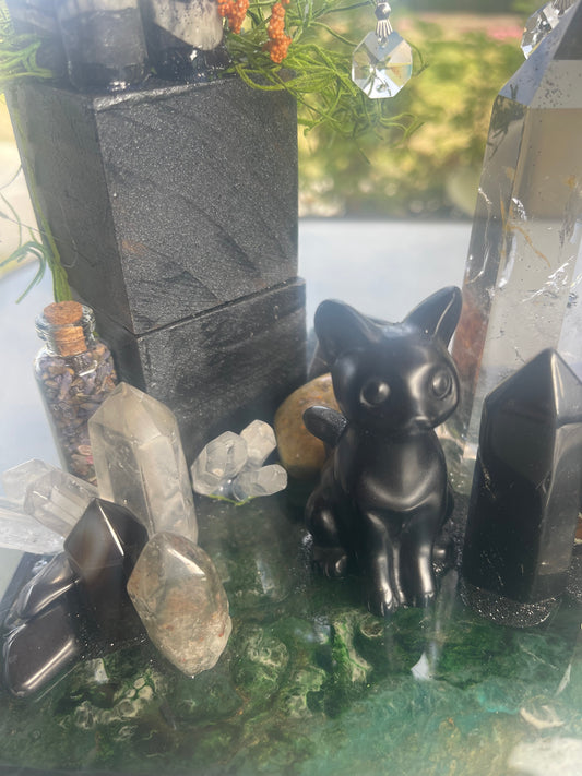 Crystal Creation Black and white