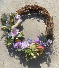 Load image into Gallery viewer, Succulent wreath class