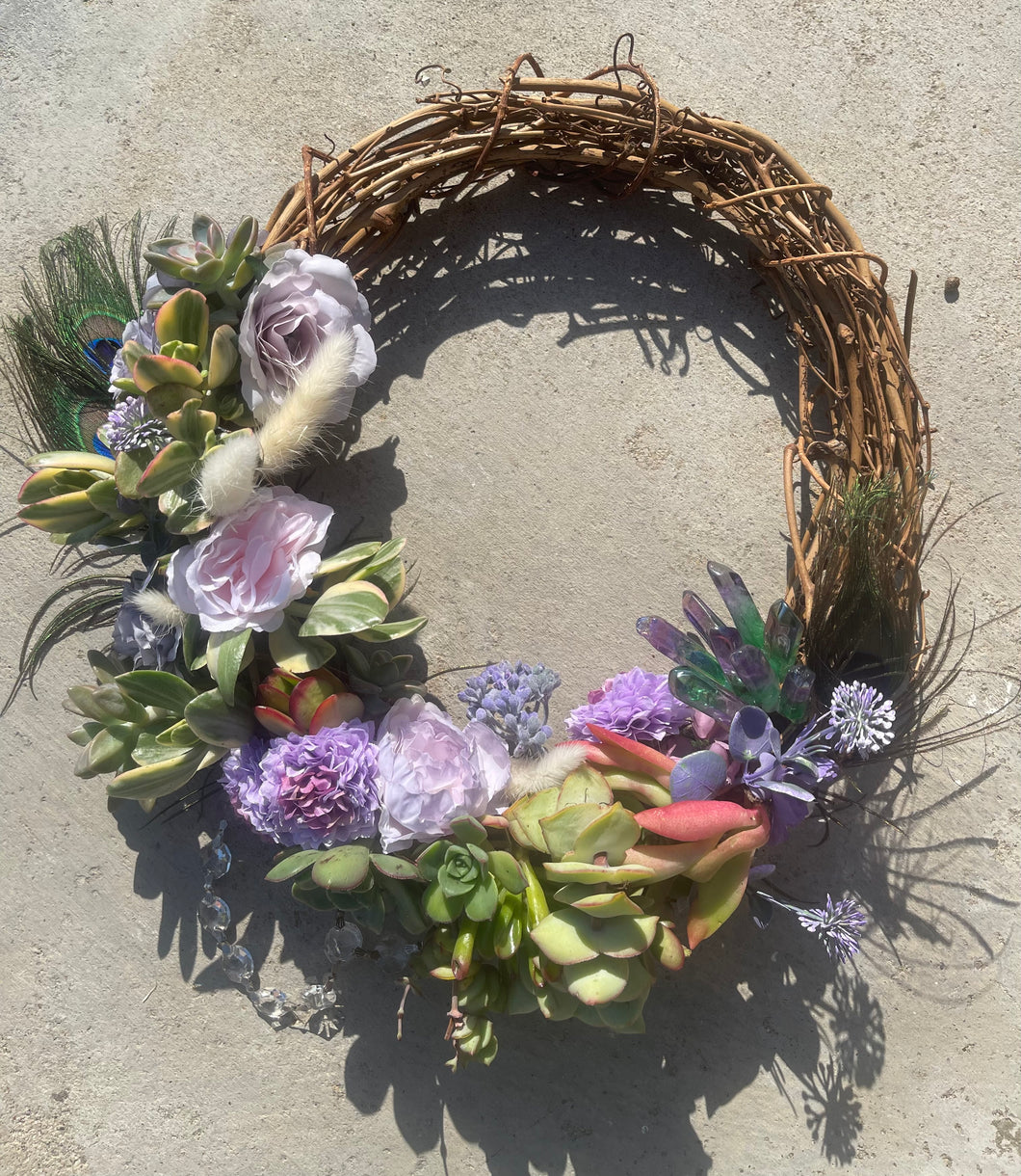 Succulent wreath class