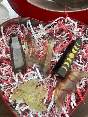 Citrine Filled Valentines box