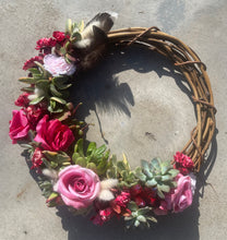 Load image into Gallery viewer, Succulent wreath class