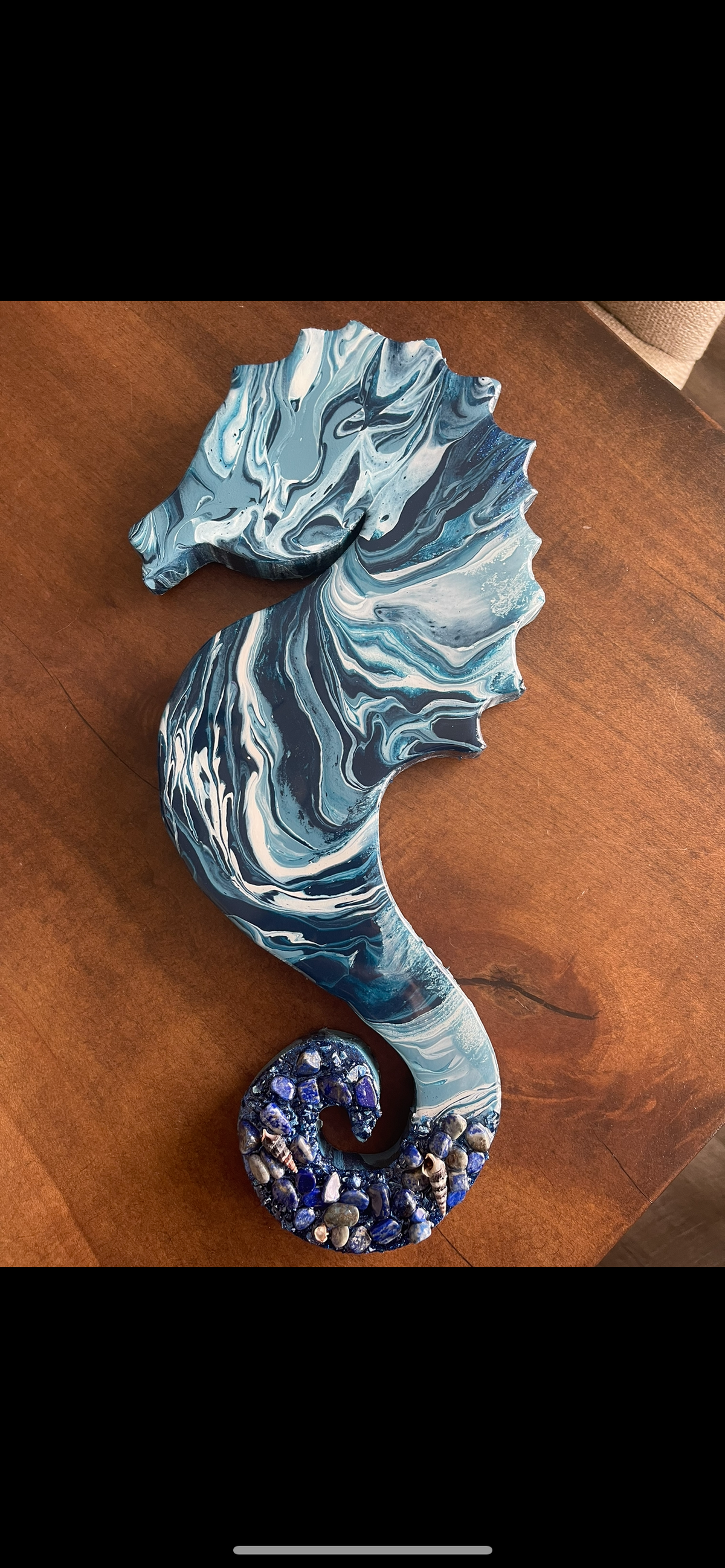 Acrylic and Resin Pour Butterfly