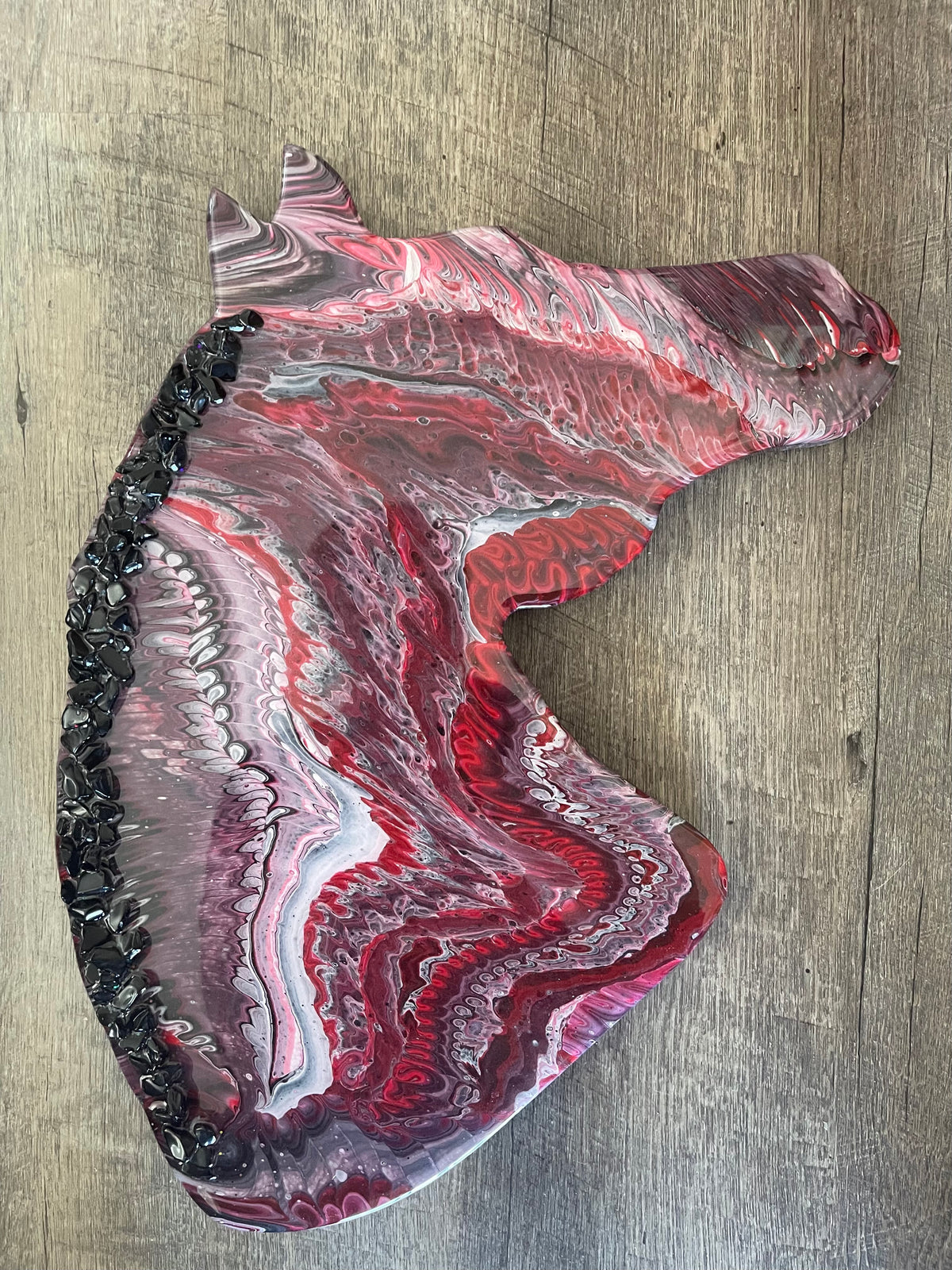 Acrylic and Resin Pour Butterfly
