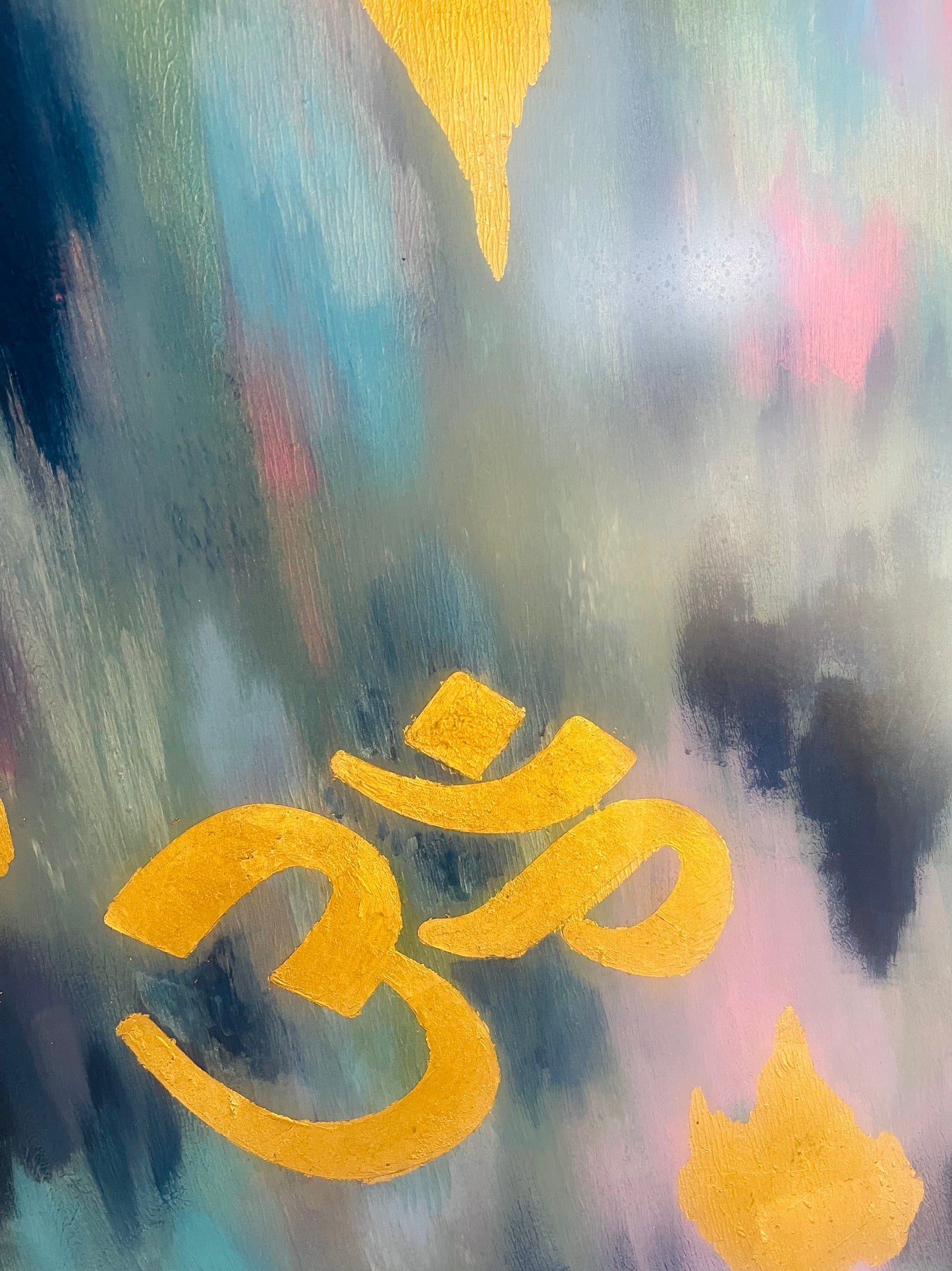 Om gold leaf !!