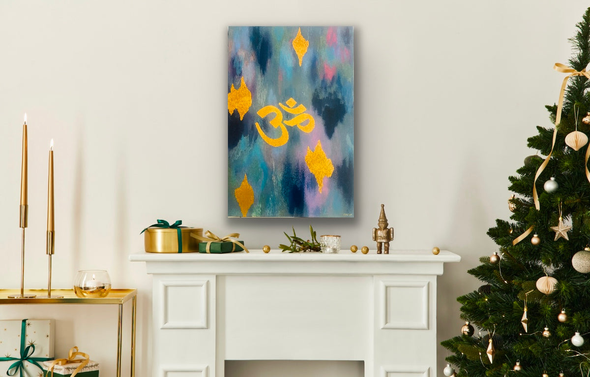 Om gold leaf !!