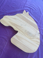 Load image into Gallery viewer, Plain Wood Horse for Painting