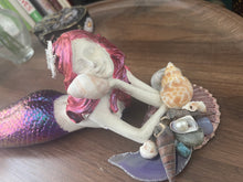 Load image into Gallery viewer, Mermaid embellished with shells and crystals