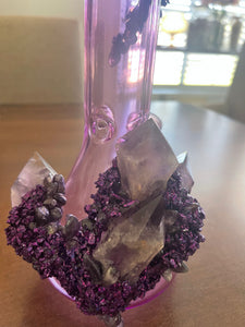 Amethyst Crystal water pipe