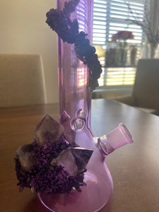 Amethyst Crystal water pipe