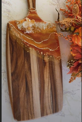Fall Resin cheeseboard class