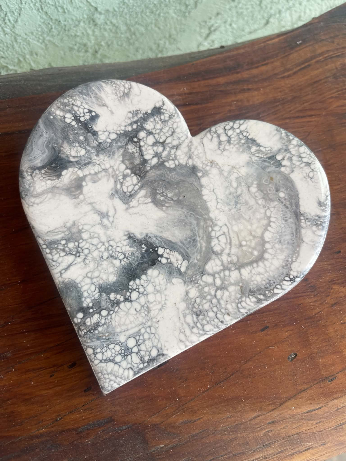 Mini Heart Resin class - ColabCrafts Escondido