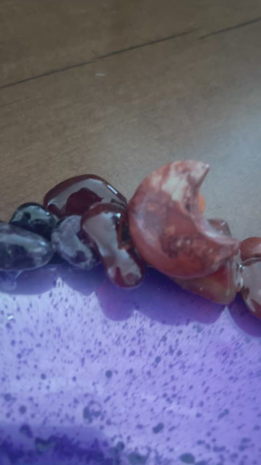 90 Crystal tumble chakra tray
