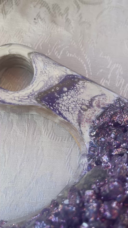 Amethyst cheeseboard