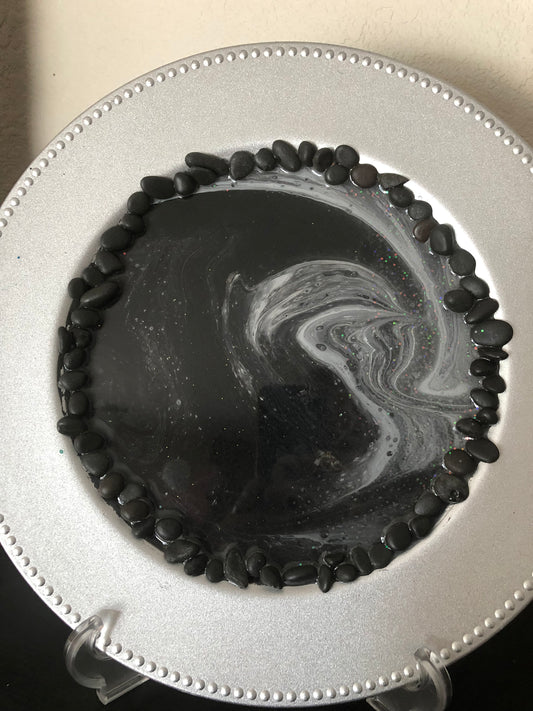 Black platter
